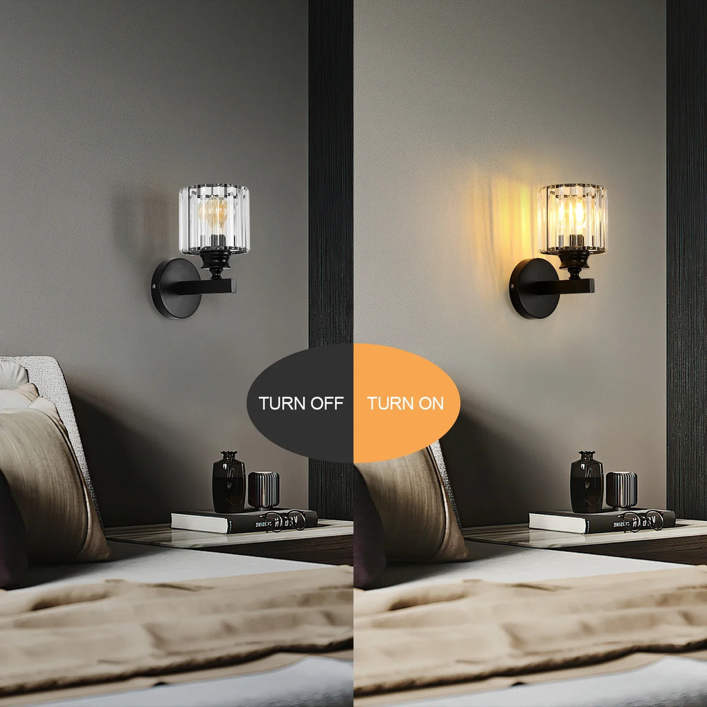 Applique verre transparent style chic et élégant design