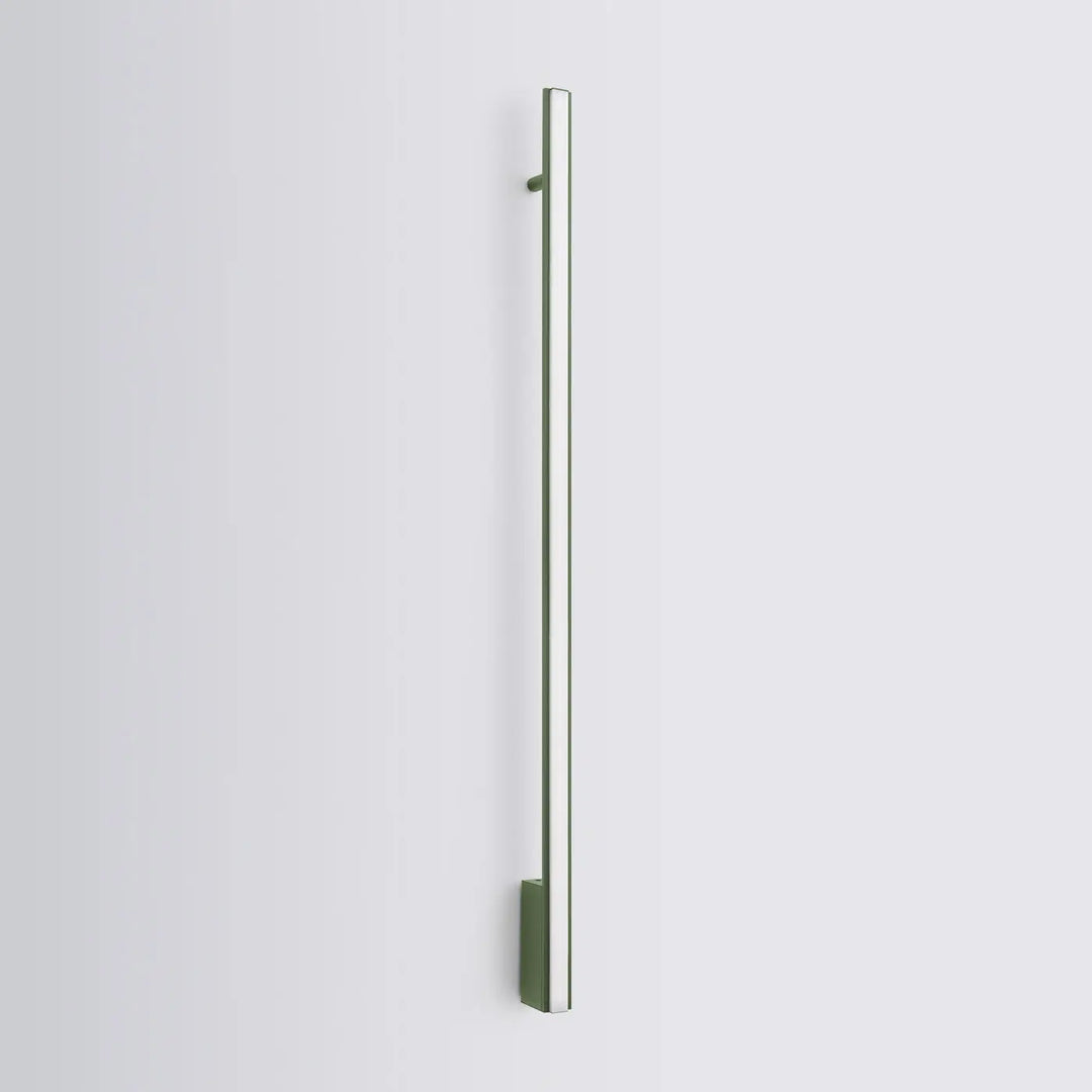 Aplique de pared LAGOM 120, verde oliva, LED 4000K