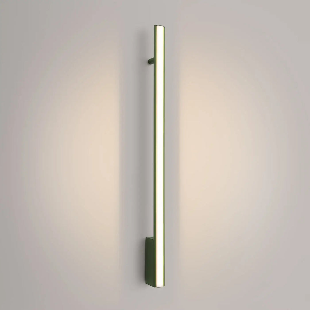 Aplique de pared LAGOM 90, verde oliva, LED 3000K