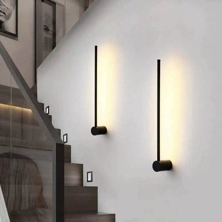 Applique Murale Verticale En Aluminium Elegant