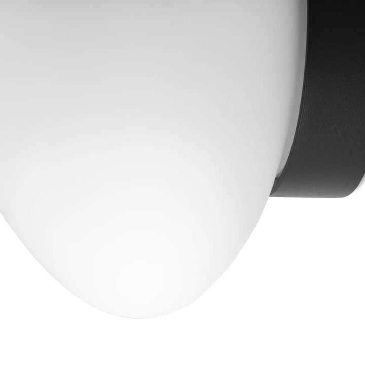 Détail de l'applique Nubo 15 cm noire