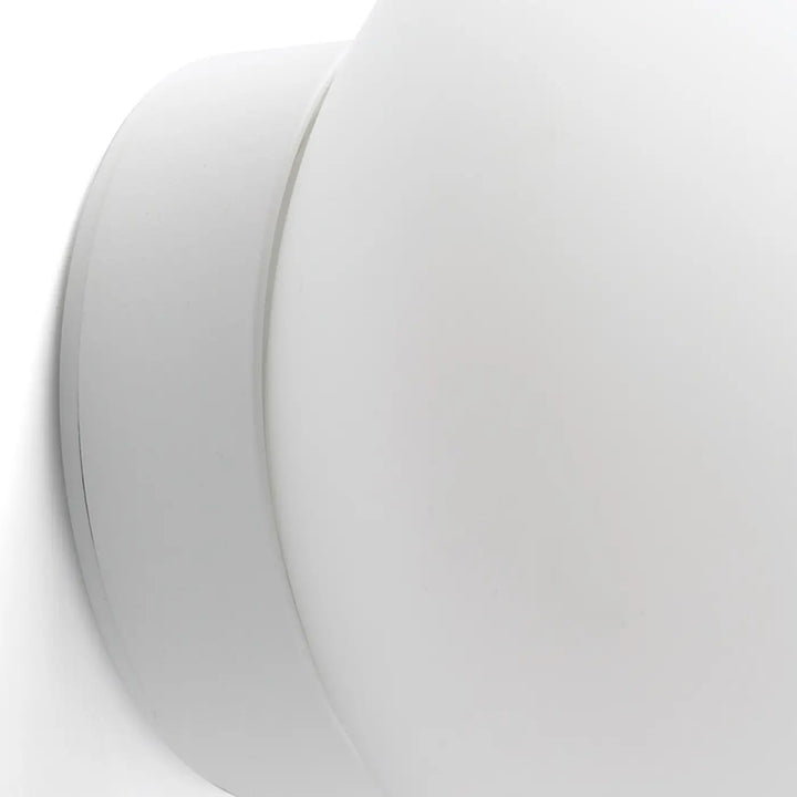 Détail de l'applique Nubo 15 cm blanche