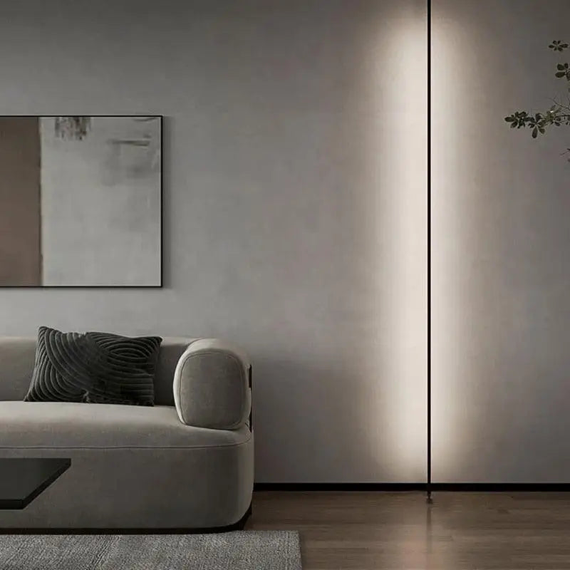 Appliques Murales Led en Aluminium Noir Moderne