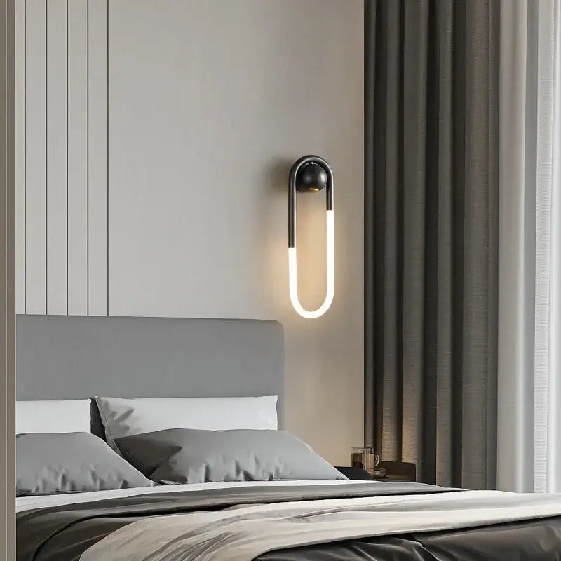 Appliques Murales LED Dorées Ou Noires En Aluminium