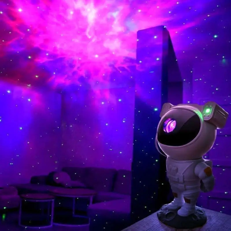 Astronaute Projecteur Galaxie Avec Minuterie LED