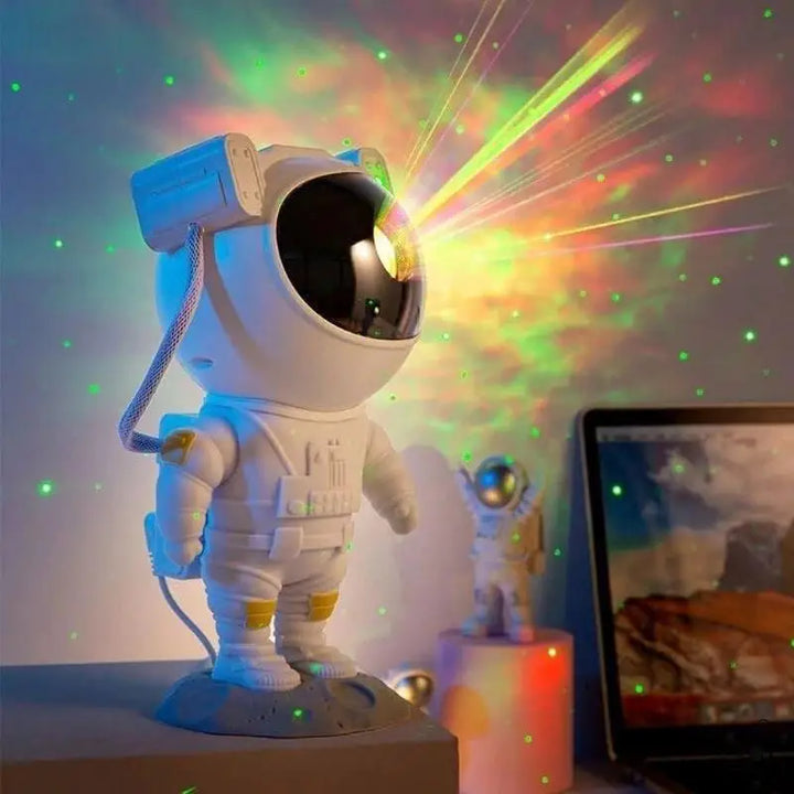 Astronaute Projecteur Galaxie Avec Minuterie LED