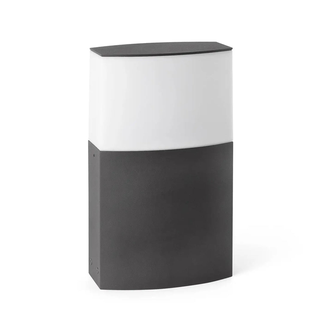 Borne extérieure Datna 30 cm gris foncé de Faro Barcelona