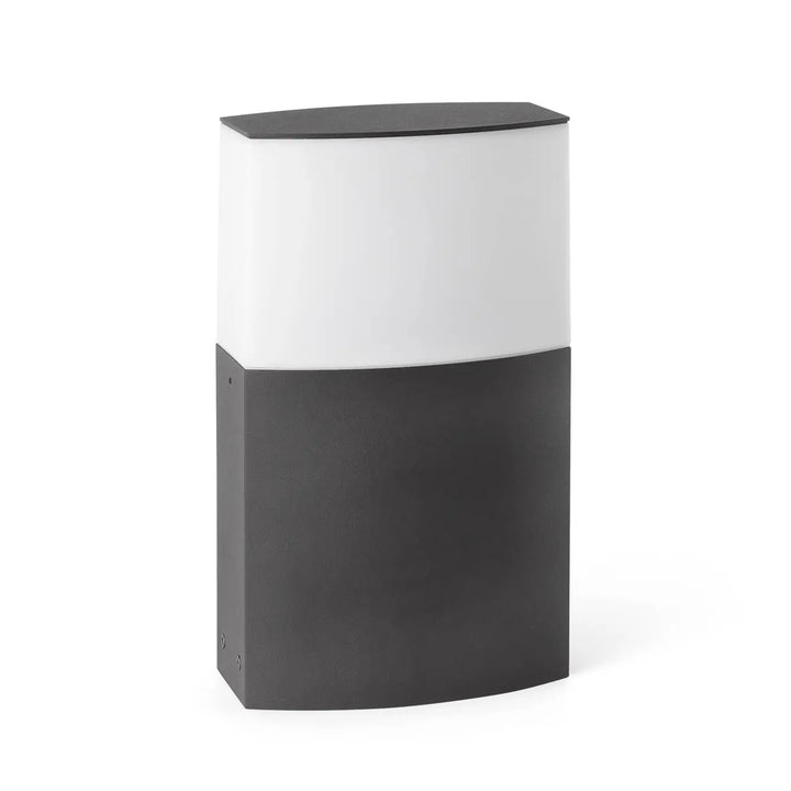 Borne extérieure Datna 30 cm gris foncé de Faro Barcelona