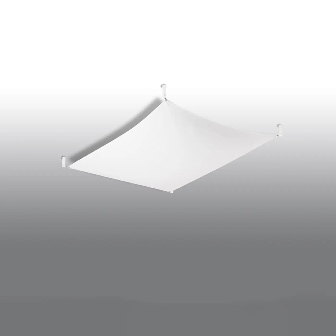 Luminaire plafonnier blanc éteint