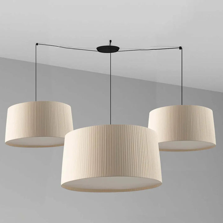 Suspension multiple Samba 700 à trois abat-jours de Faro Barcelona