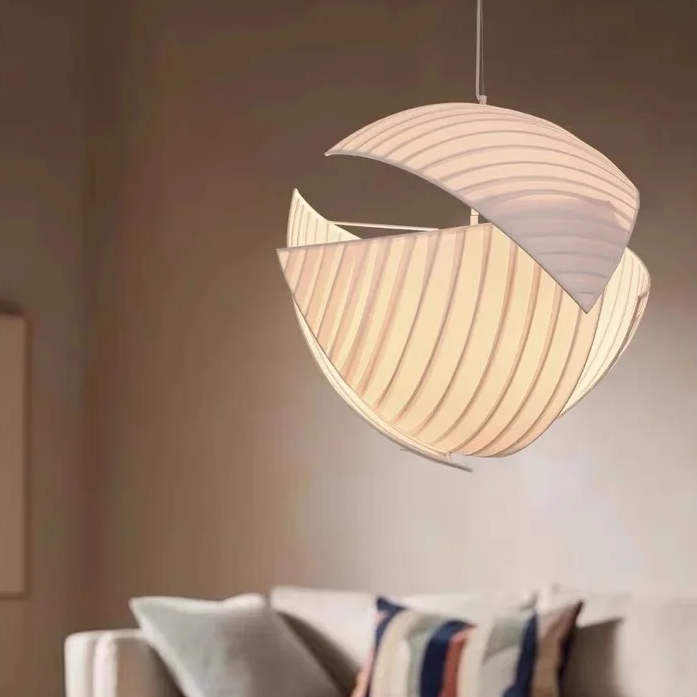 Lámpara de araña de estilo japonés moderno con diseño de capullo de flores para restaurante, sala de té, estudio, dormitorio, sala de estar, ambiente retro