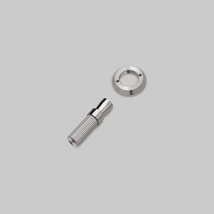 Kit de finition pour interrupteur à gravure alignée, finition acier #couleur_argent
