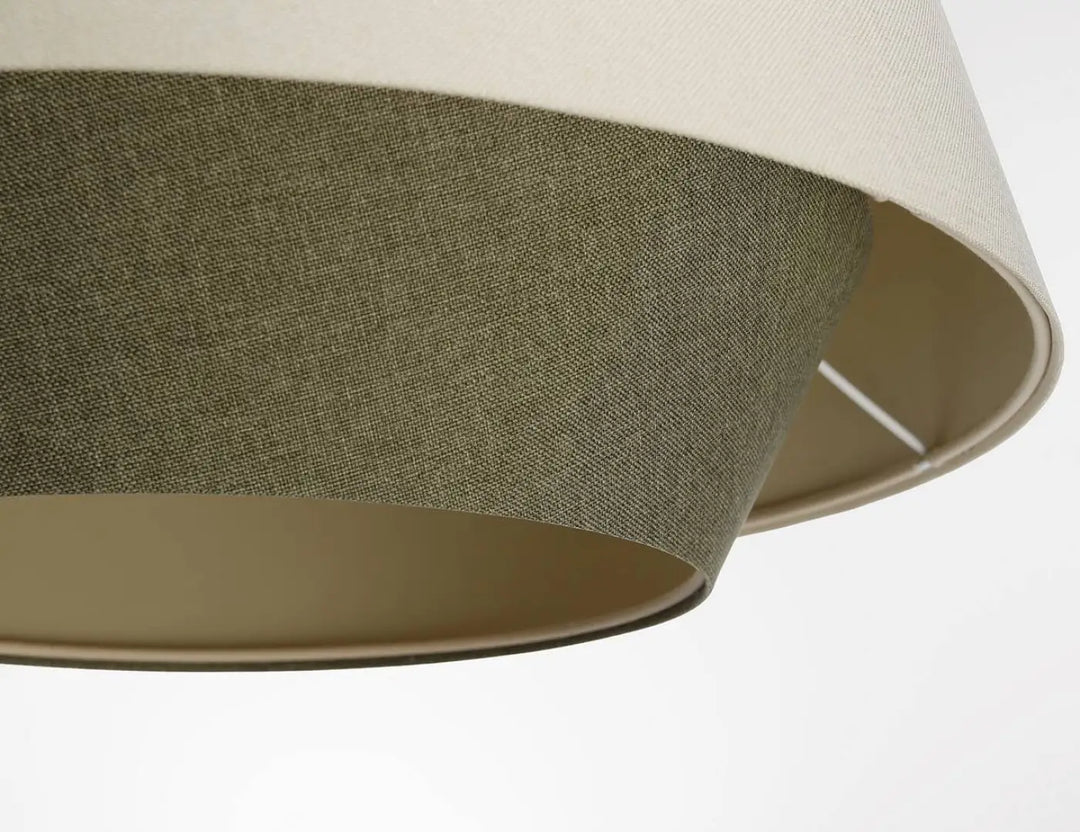 Suspension Luminaire | DOBLO  (Creme/Olive)