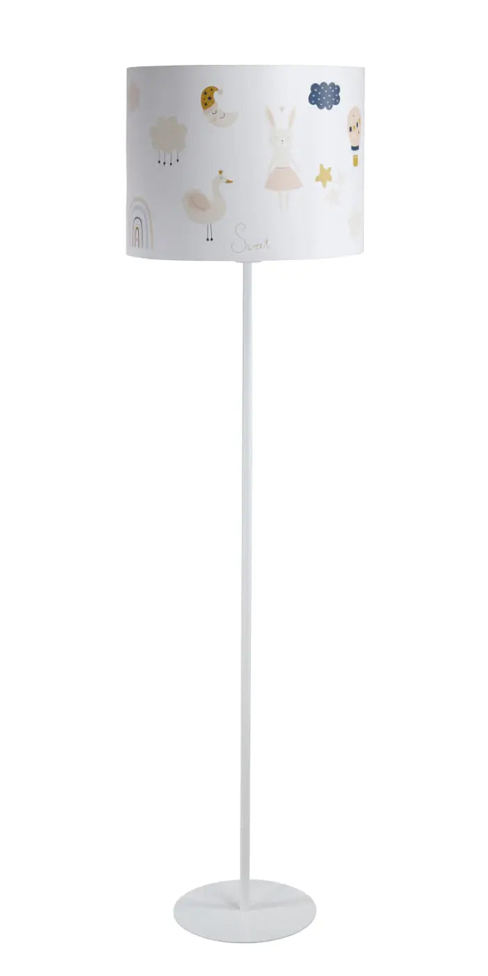 Floor lamp Sweet Dreams – White/Light orange