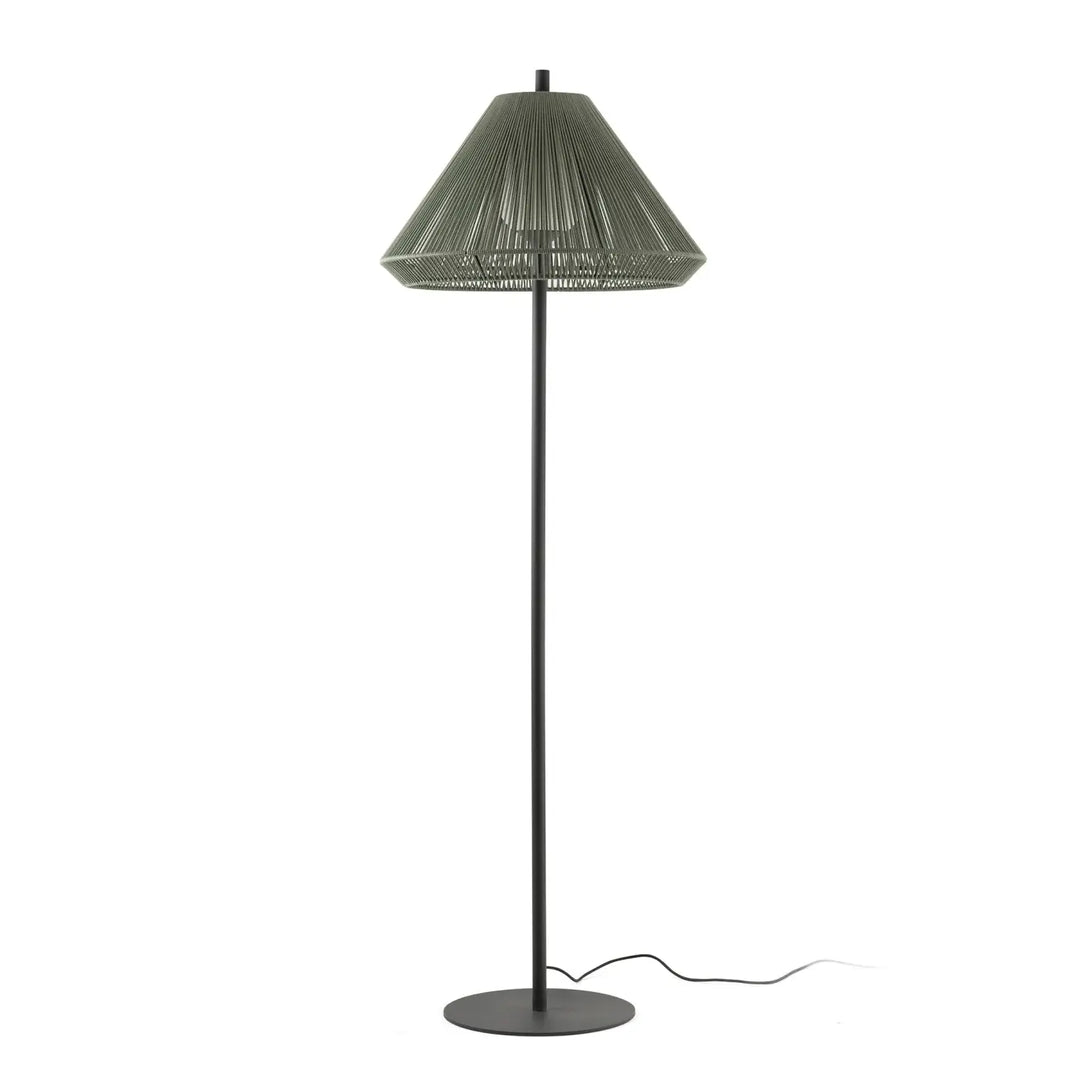 Lampadaire Saigon Out C70 195 cm vert olive de Faro Barcelona