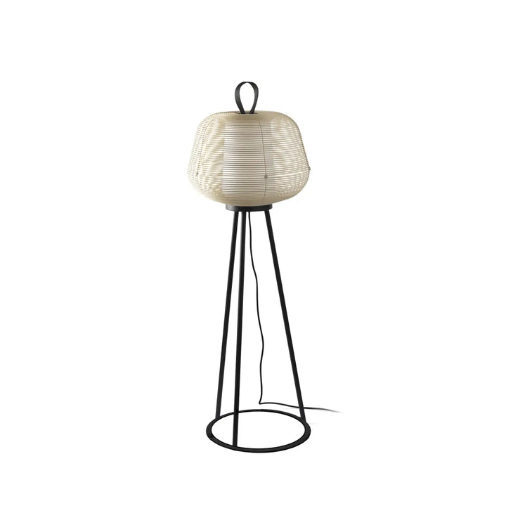 Lampadaire d'extérieur Nara beige de Faro Barcelona
