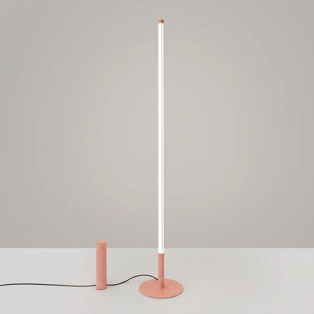 Lampadaire TRANG pêche allumée, tube lumineux