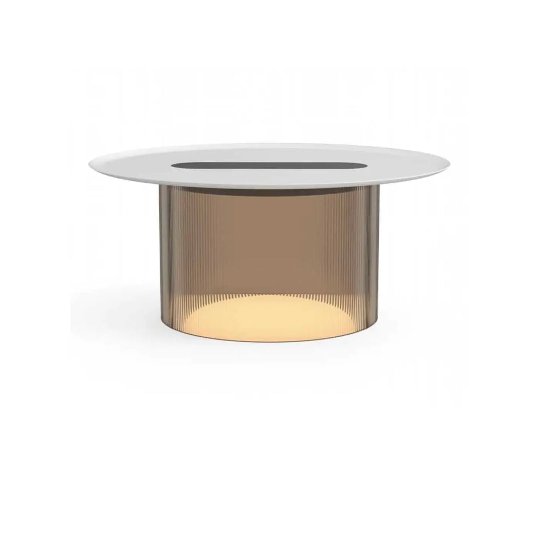 Lampe de table Carousel à plateau de recharge sans fil