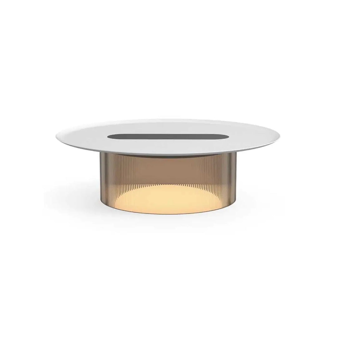 Lampe de table Carousel à plateau de recharge sans fil