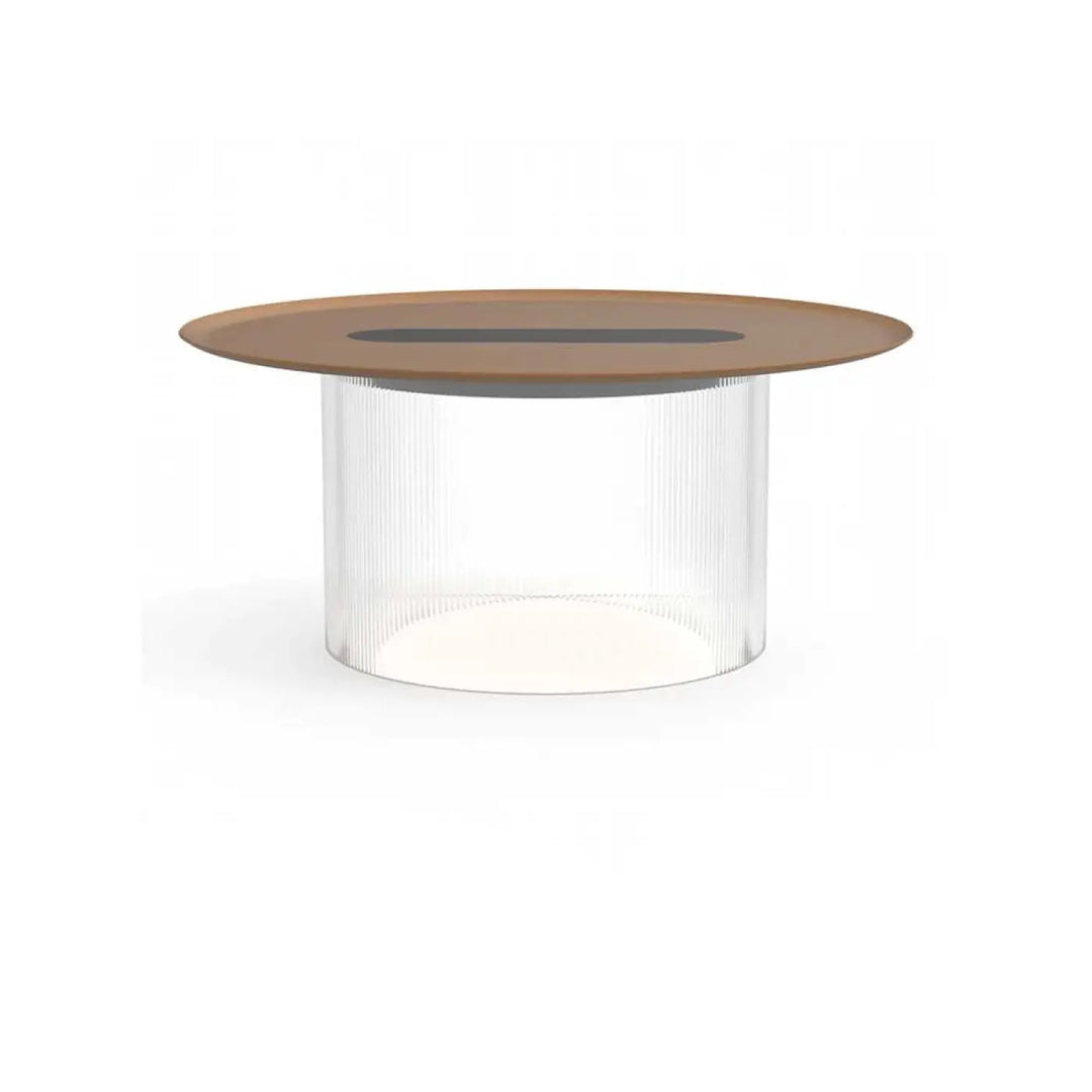 Lampe de table Carousel à plateau de recharge sans fil