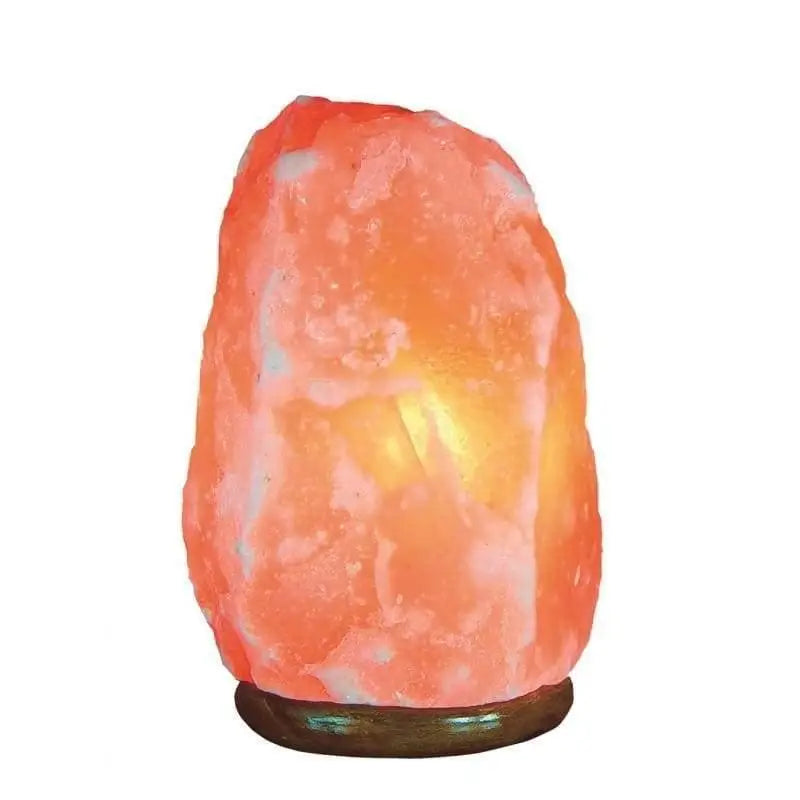 Lampe De Sel De l’Himalaya En Cristal
