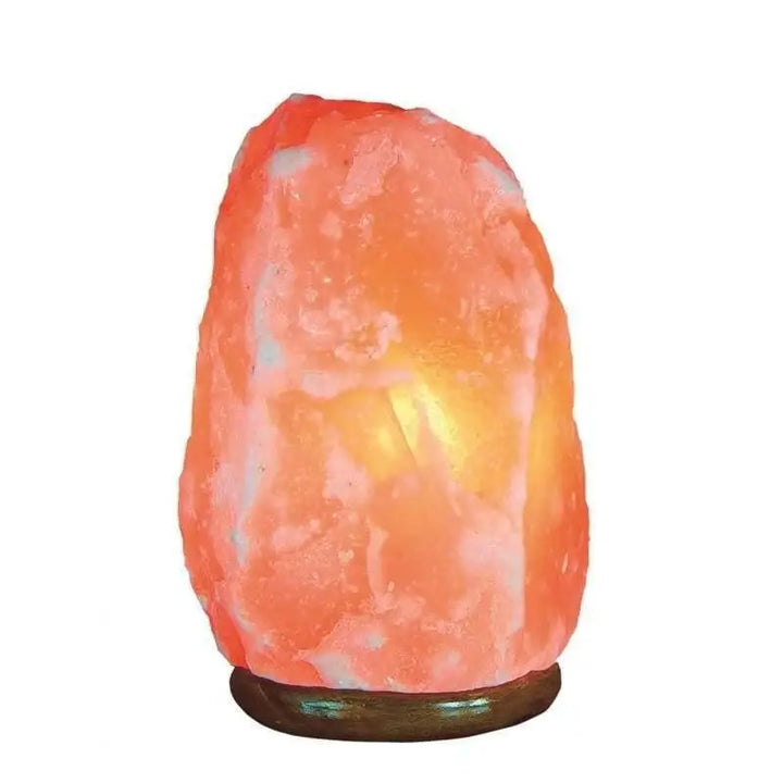 Lampe De Sel De l’Himalaya En Cristal