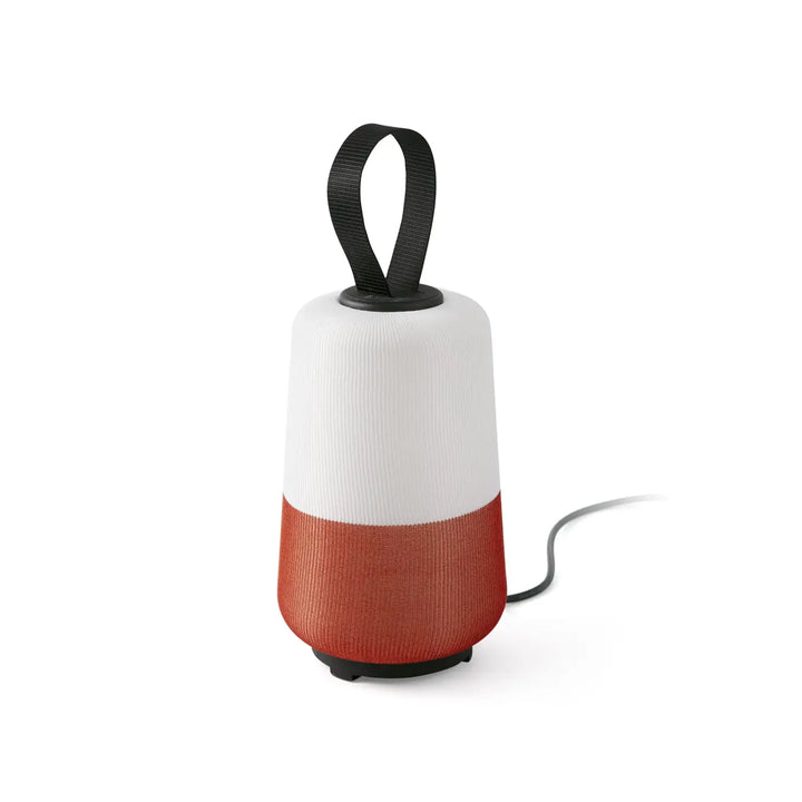 Lampe d'extérieur Muna blanc et orange de Faro Barcelona
