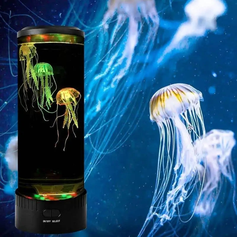 Lampe Méduse Corps Transparent Méduses Flottantes