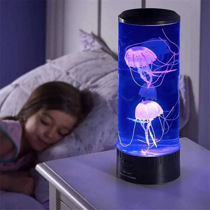Lampe Méduse Corps Transparent Méduses Flottantes