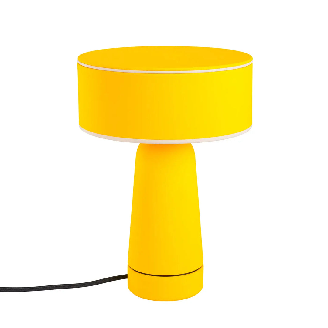 Lampe à poser AXO jaune vue d'ensemble