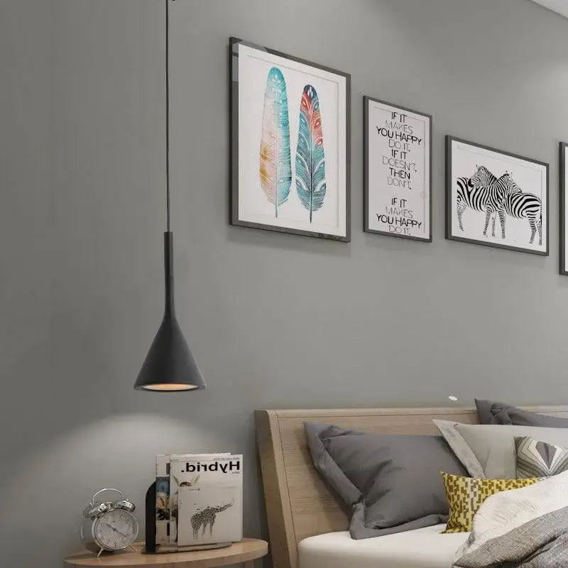 Lampe Suspendue Cuisine Élégante En Aluminium