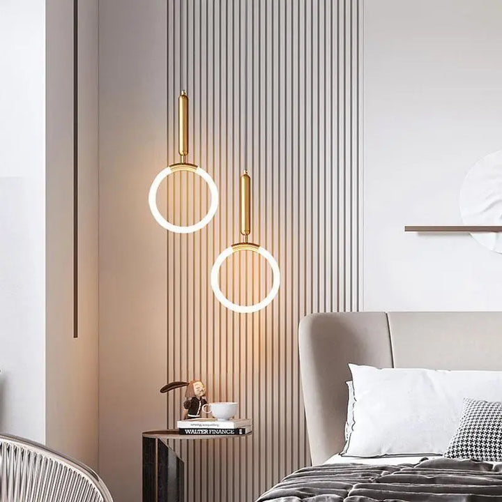 Lampe Suspension LED Moderne Avec Forme Élégante