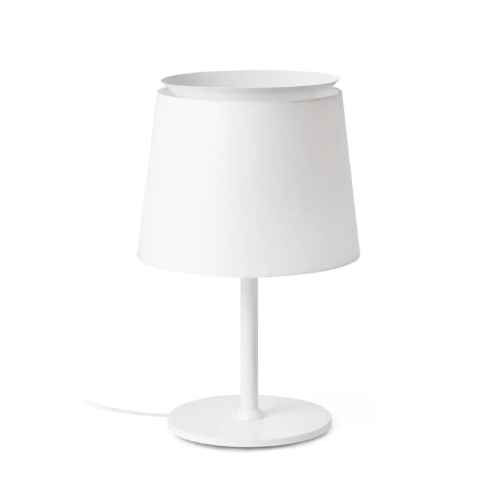 Lampe de table Savoy blanche de Faro Barcelona
