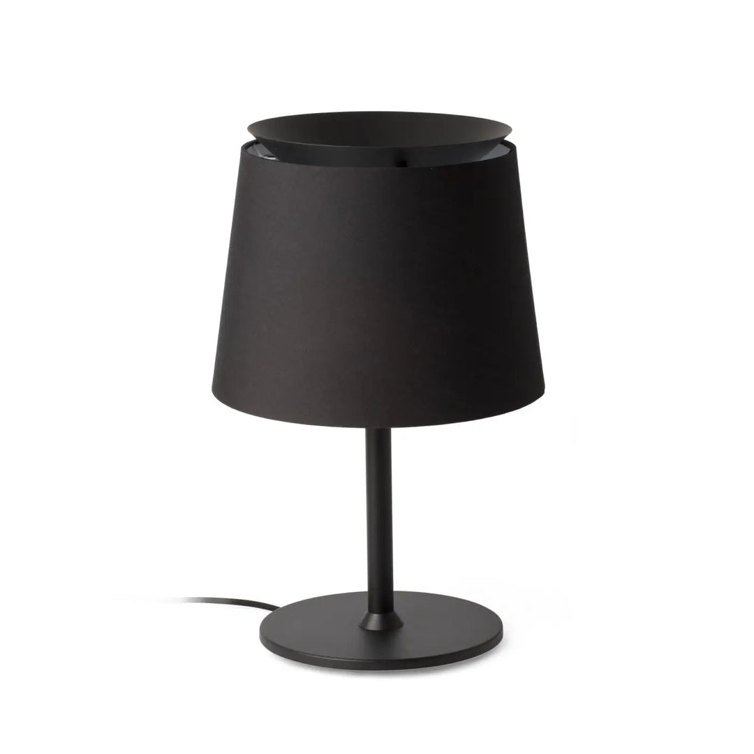Lampe de table Savoy noire de Faro Barcelona