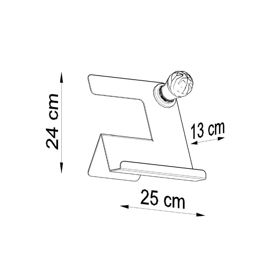 Lampe de table incline blanc avec robinet moderne chrome à bouton sphérique facetté pour décoration d’intérieur moderne