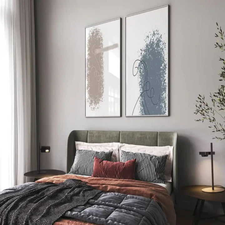 Lampe de table eclia avec tige élancée et éclairage directionnel au design moderne pour une table design élégante
