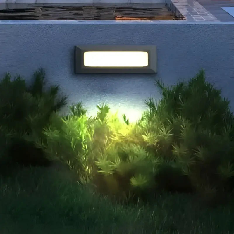 Luminaire Encastré Extérieur Applique Rectangulaire