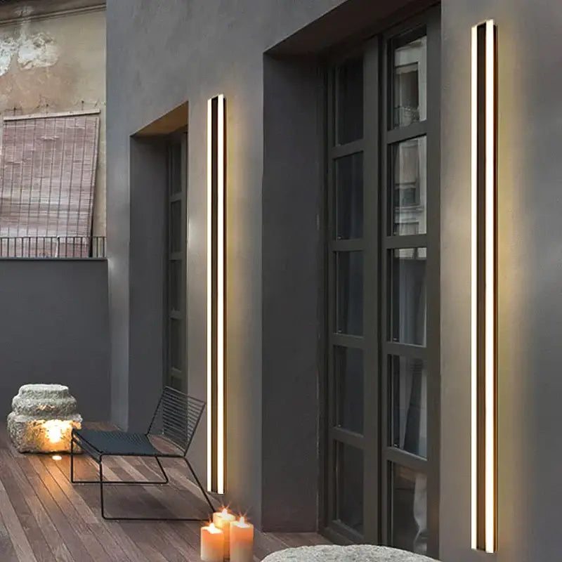 Luminaire Extérieur Au Design Horizontal