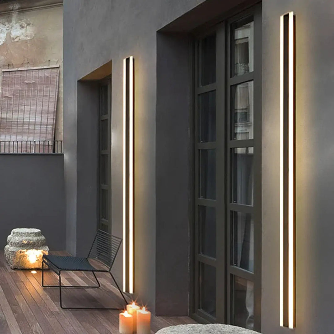 Luminaire Extérieur Au Design Horizontal