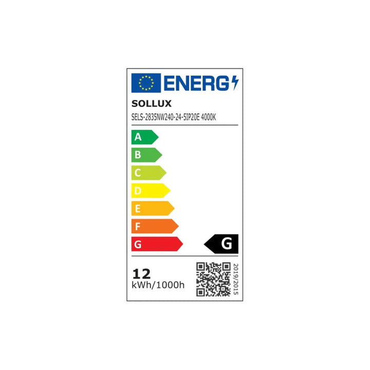 Étiquette énergétique du luminaire plafonnier rio 78 4000k blanc avec modules led consommation 12 kwh 1000h design unique lampes rio