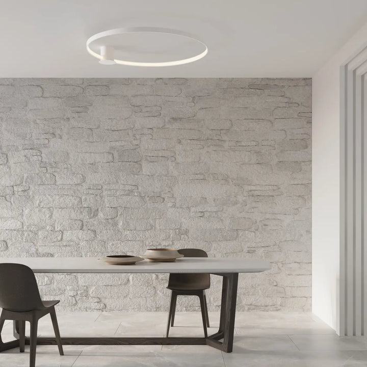 Luminaire plafonnier rio 78 modules led blanc design unique avec éclairage 4000k pour espace moderne