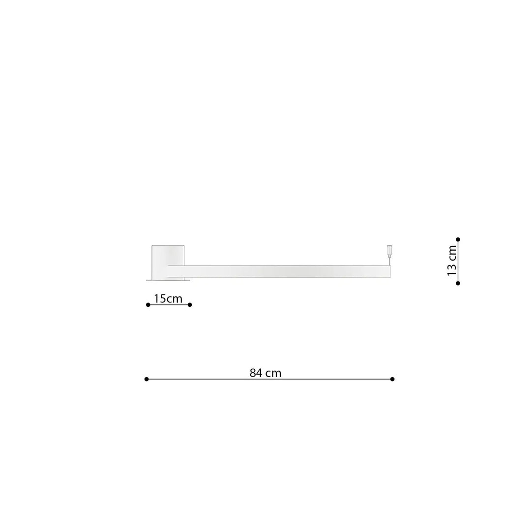 Luminaire plafonnier rio 78 doré avec design unique et efficacité lumineuse élevée sur étagère blanche minimaliste