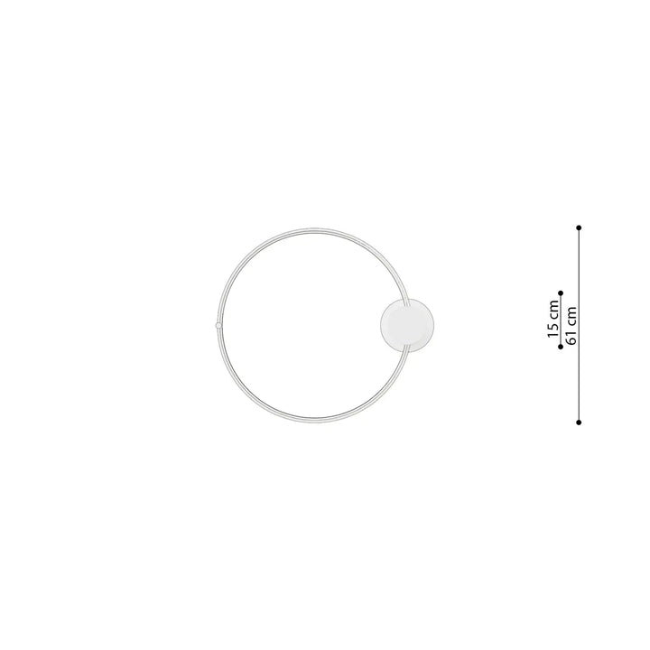 Luminaire plafonnier rio 55 4000k vert olive en aluminium allient élégance avec anneaux led double et disque central