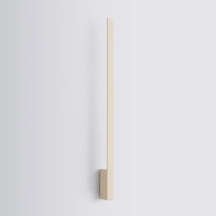 Applique murale lahti 90 led 4000k beige couleur ocre rouge avec design minimaliste rectangulaire élégant