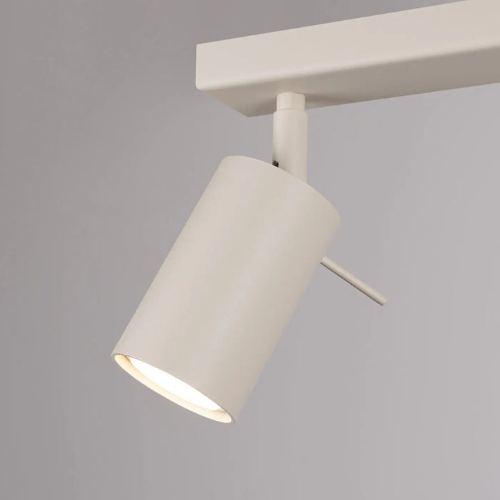 Luminaire plafonnier ring 6l beige lampe ring en aluminium avec éclairage flexible et design minimalisme moderne