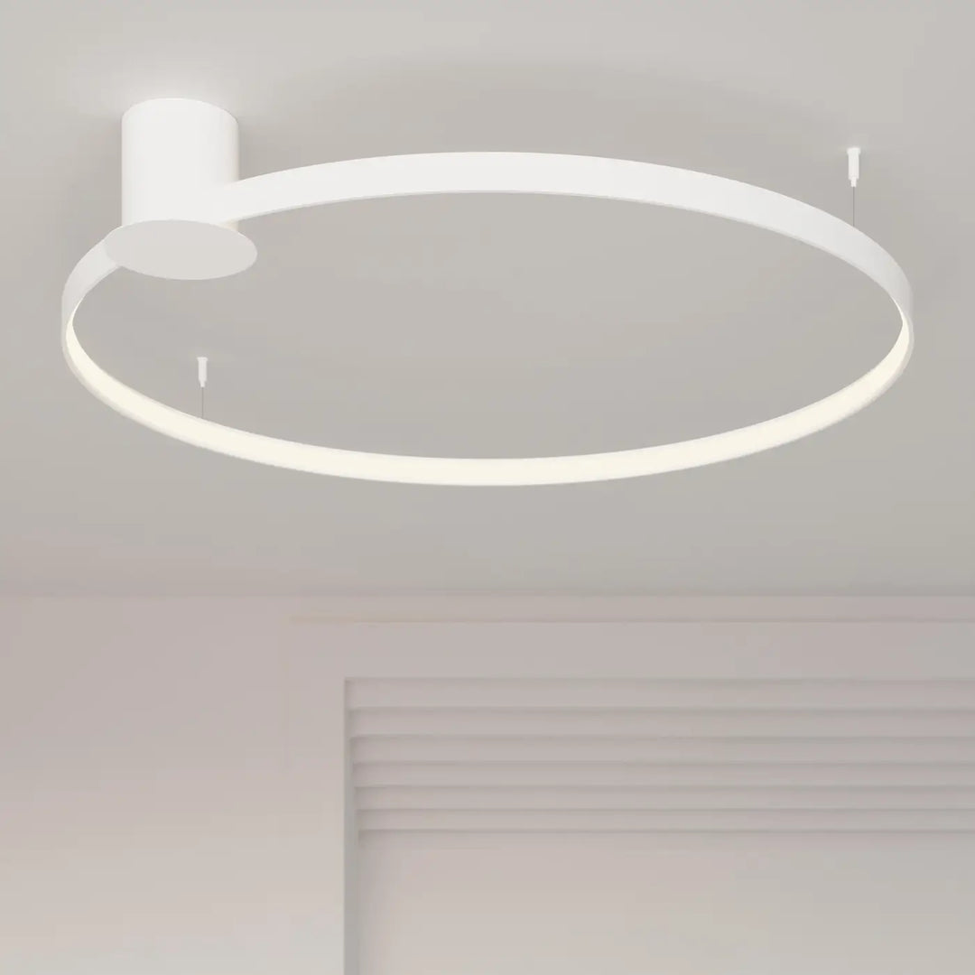 Luminaire plafonnier rio 110 blanc avec modules led design unique pour un éclairage moderne et élégant