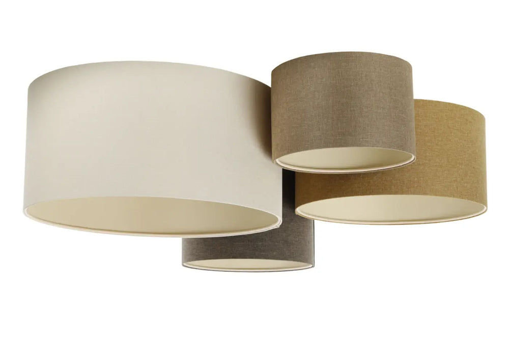 Plafond 4Flames Boho Elegant – Creme/Beige/Caramel/Graphite/Ecru