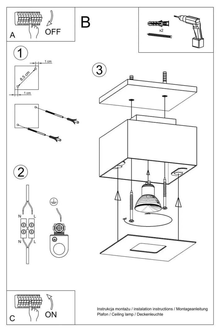 Plafonnier moderne mono noir avec suspension réglable et abat-jour suspendu pour éclairage intérieur élégant