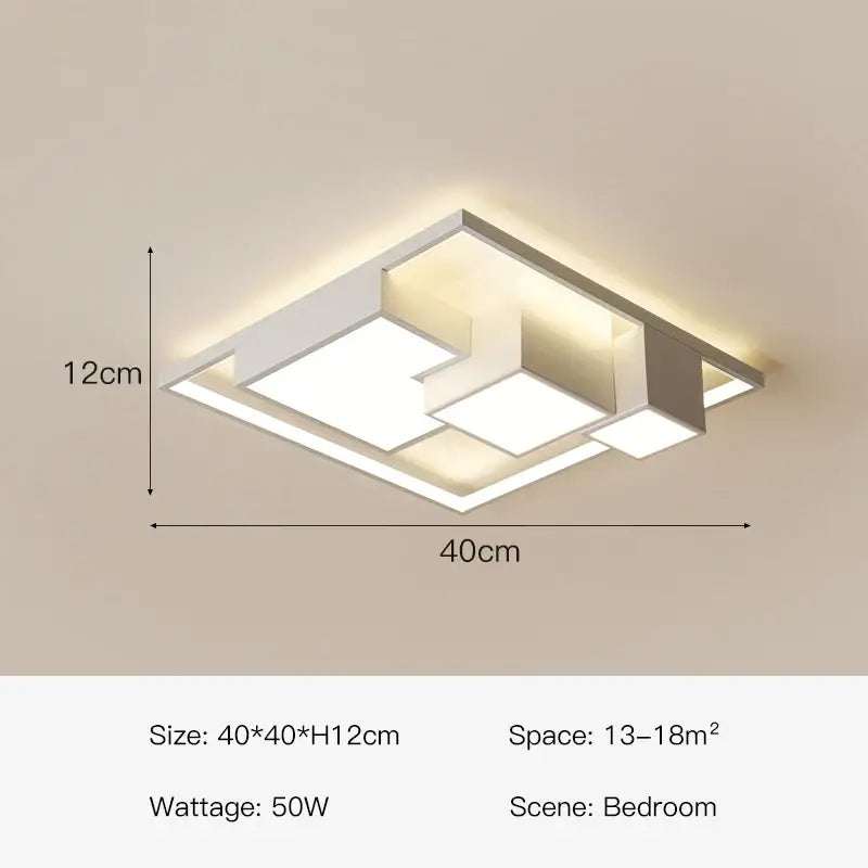 Luminaire plafonnier contemporain design moderne chic