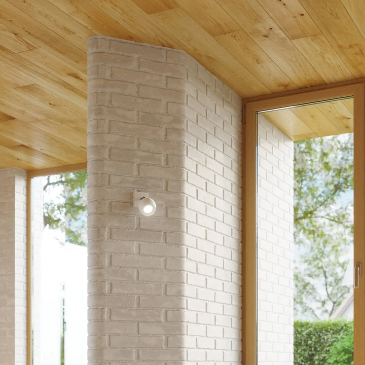 Luminaire plafonnier oculare 2 blanc avec spots oculare moderne et design original minimaliste sphérique